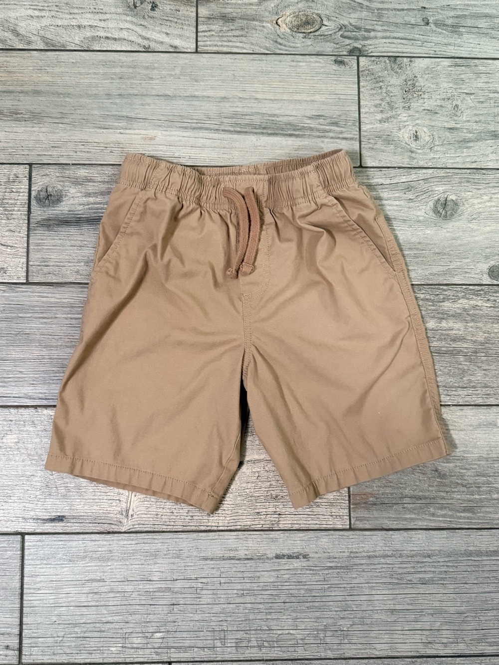 Boys Casual Shorts - Tan